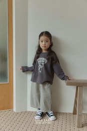 韓国子供服 / LALALAND / 26Autumn / セルフィー パピー Tシャツ / 秋服 / キッズ *XS~XL*