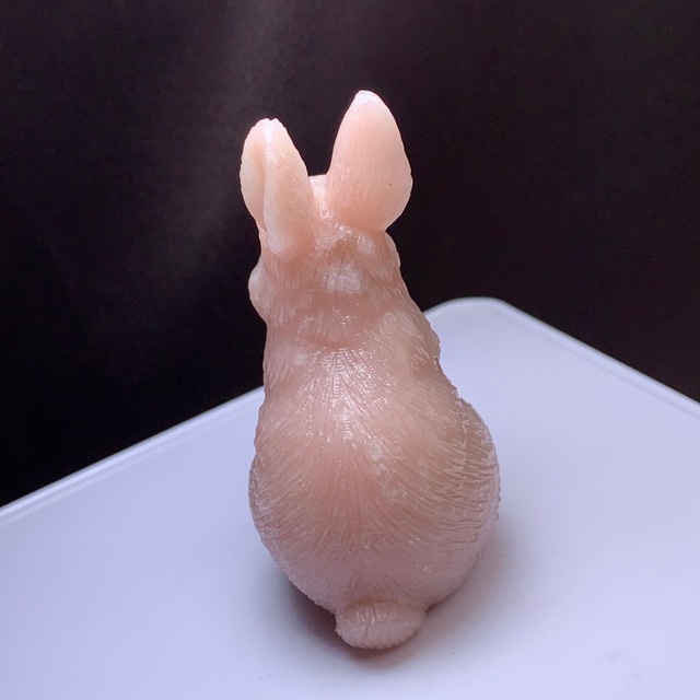 8.ピンクオパールうさぎ・インテリア