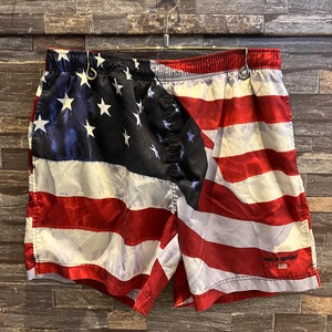 POLO SPORT STAR＆BARS SWIM SHORTS 1990'S OLD