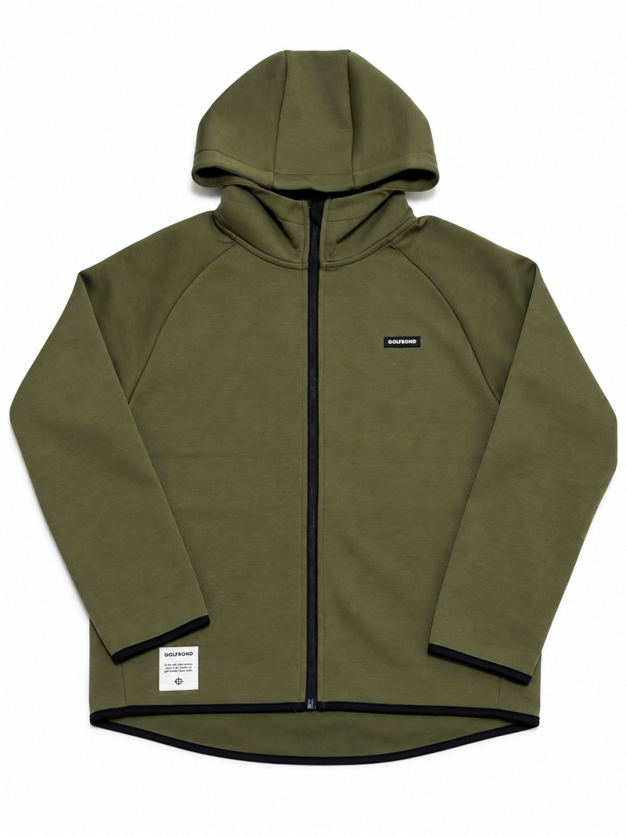 IN THE END  TECK ZIP HOODIE GREEN【PRE ORDER】