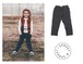【 即納 】 SPROET&SPROUT スプロート&スプラウト パンツ ロング丈 ストライプ モノトーン 柄 秋冬 秋 冬 新作 子供服 子供 赤ちゃん ベビー 女の子 男の子 ユニセックス 人気 おすすめ かわいい おしゃれ 出産祝い プレゼント 贈り物 ギフト オーガニックコットン インポート 海外子供服 海外ブランド 80 90 100 110 120 130 140