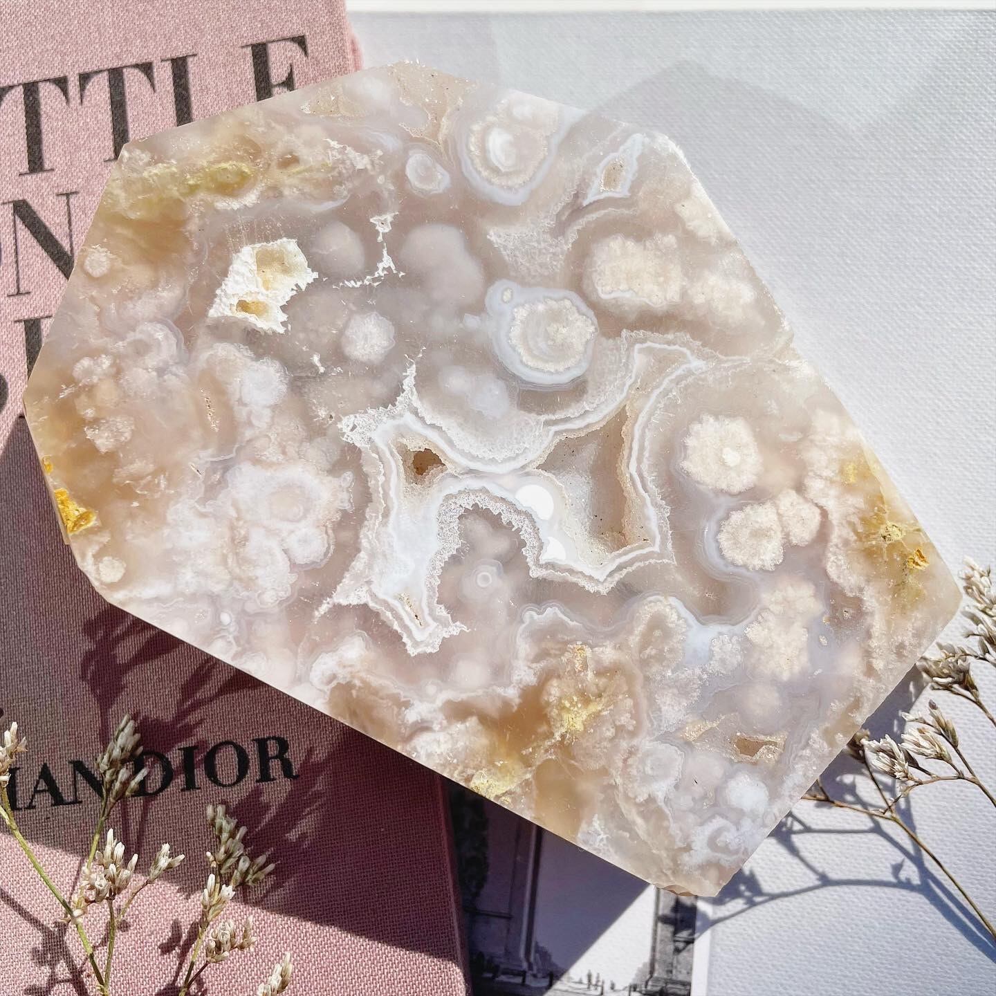 Flower Agate Freeform