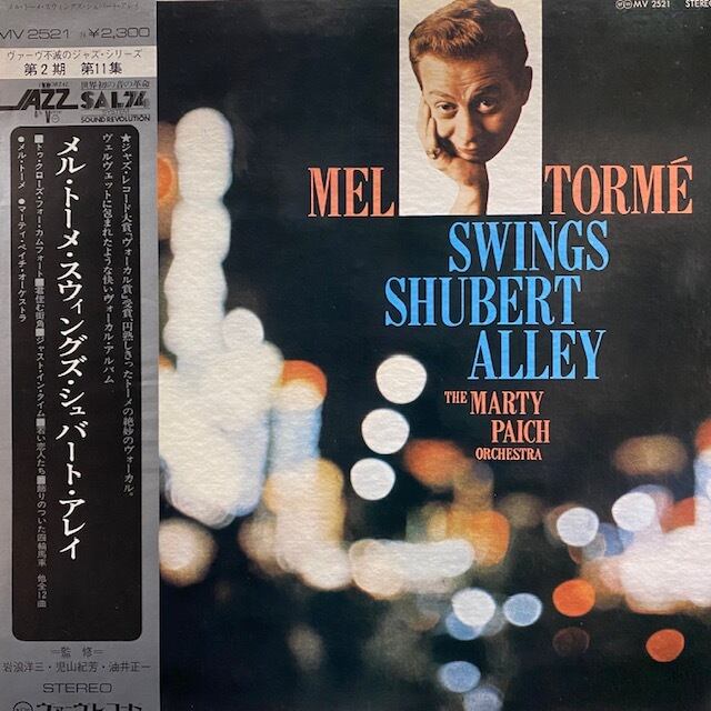 Mel Tormé With The Marty Paich Orchestra – Swings Shubert Alley