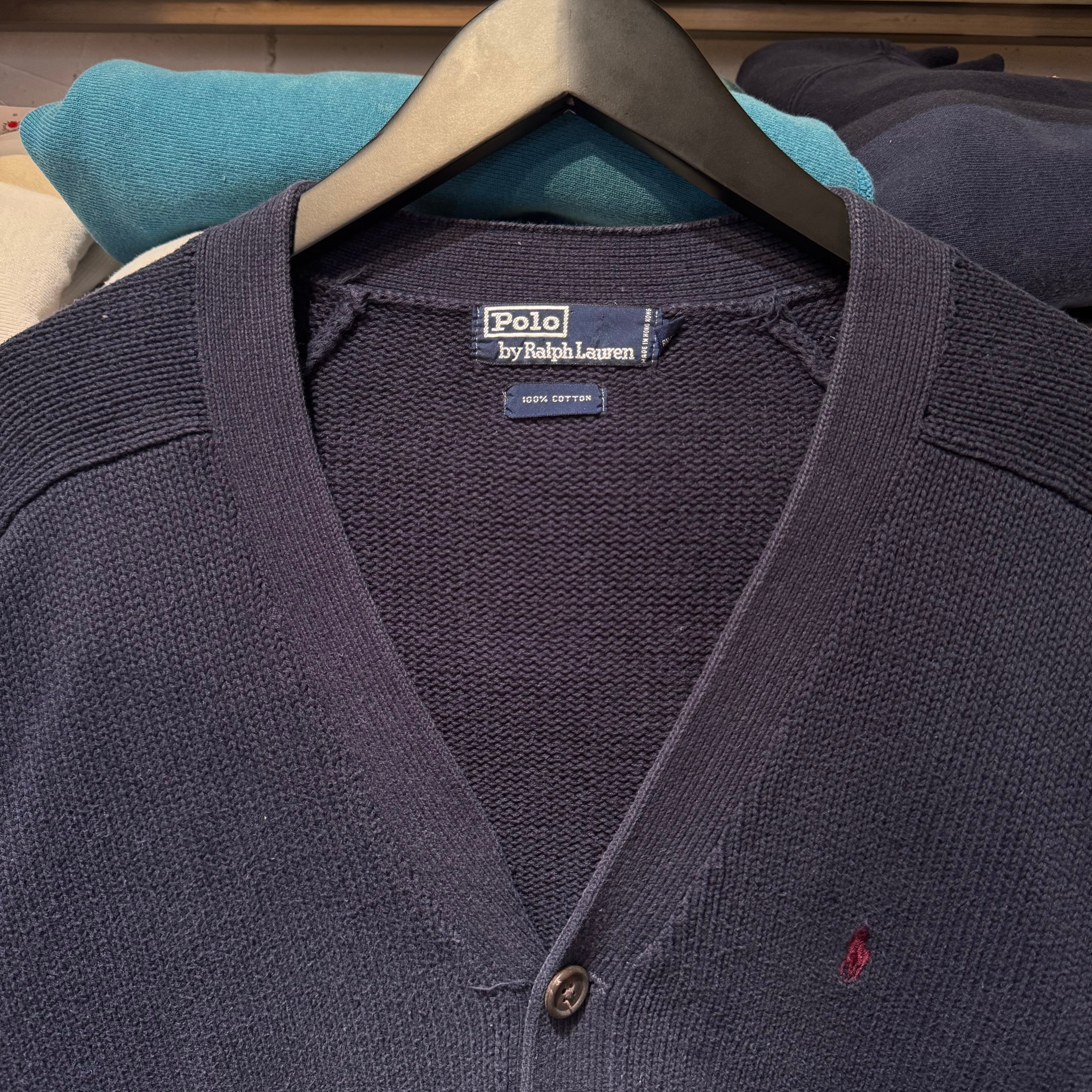 90s Ralph Lauren Cotton Knit Cardigan | BerBerJin / & BerBerJin