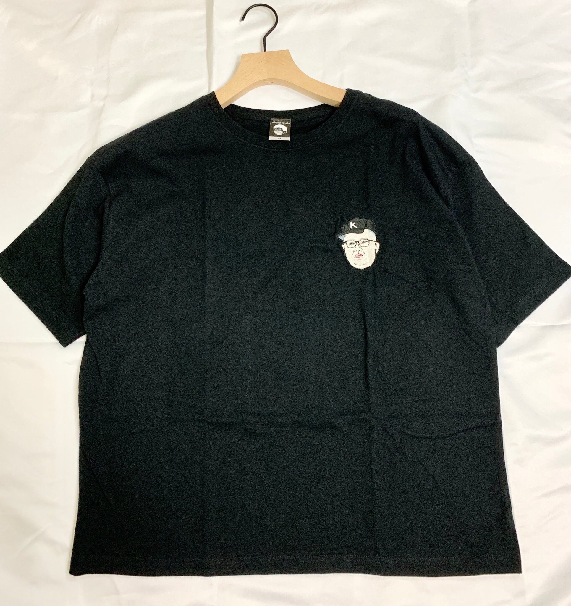 黒キムキャップ坊やTシャツblack