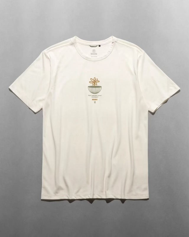 STAMP RUN&CO(スタンプ) STAMP GRAPHIC RUN TEE (Sweet Trail)