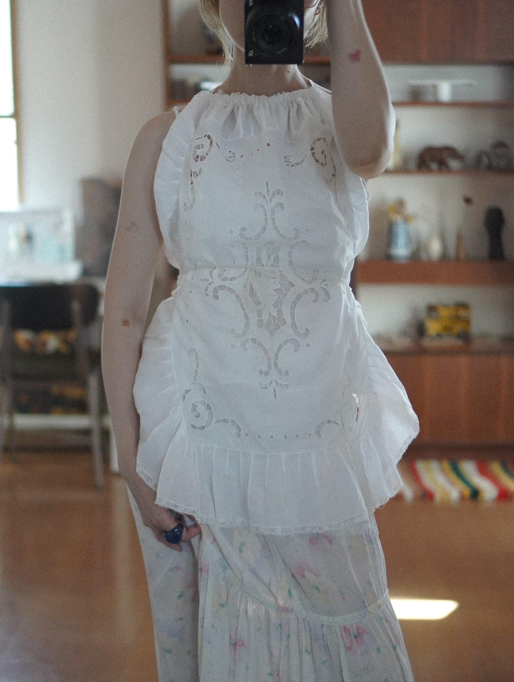whoopi vintage ウーピーヴィンテージ　ヴィンテージエプロン　ドレス whoopi vintage