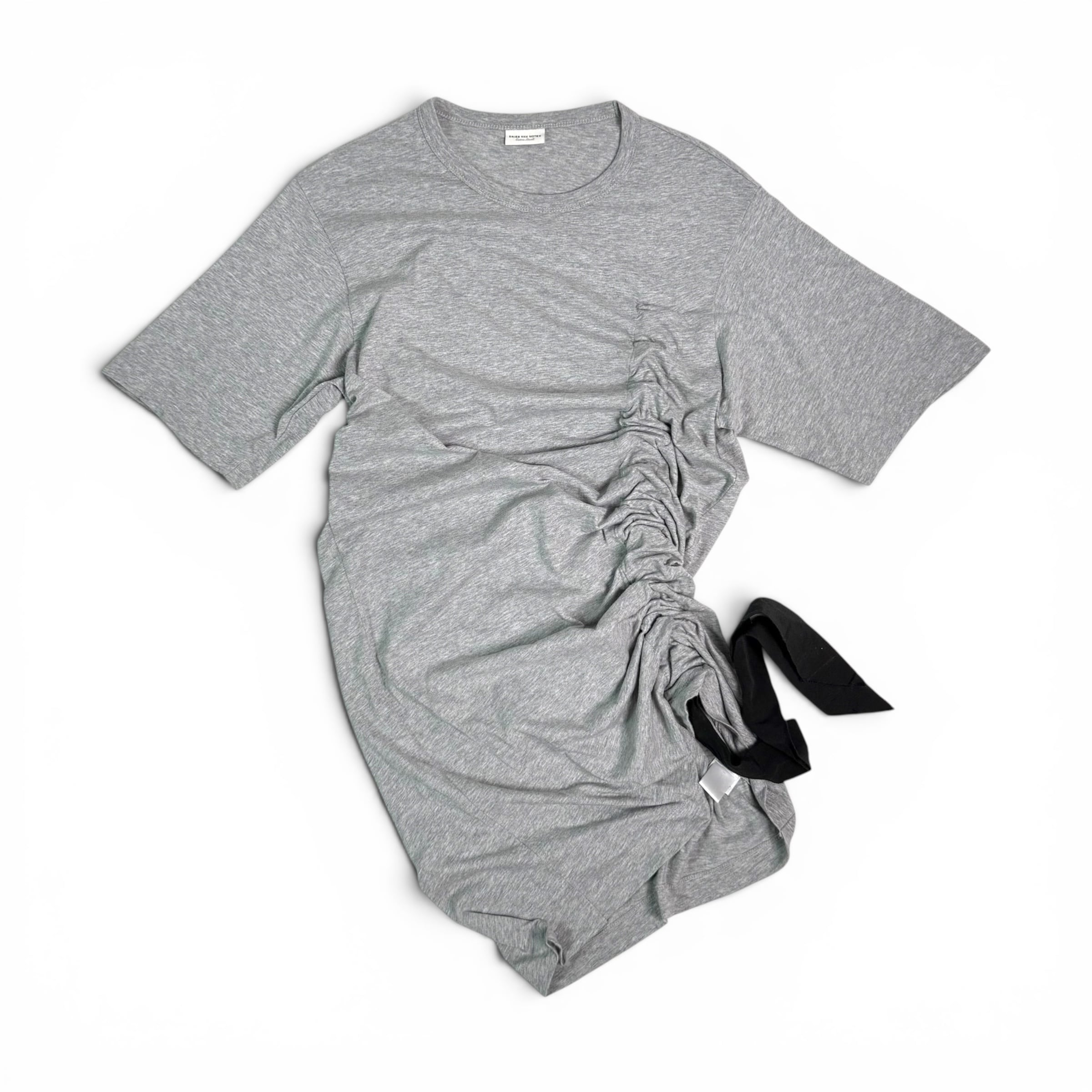 Joe Casely Hayford cable knit print L/S T shirt | seed