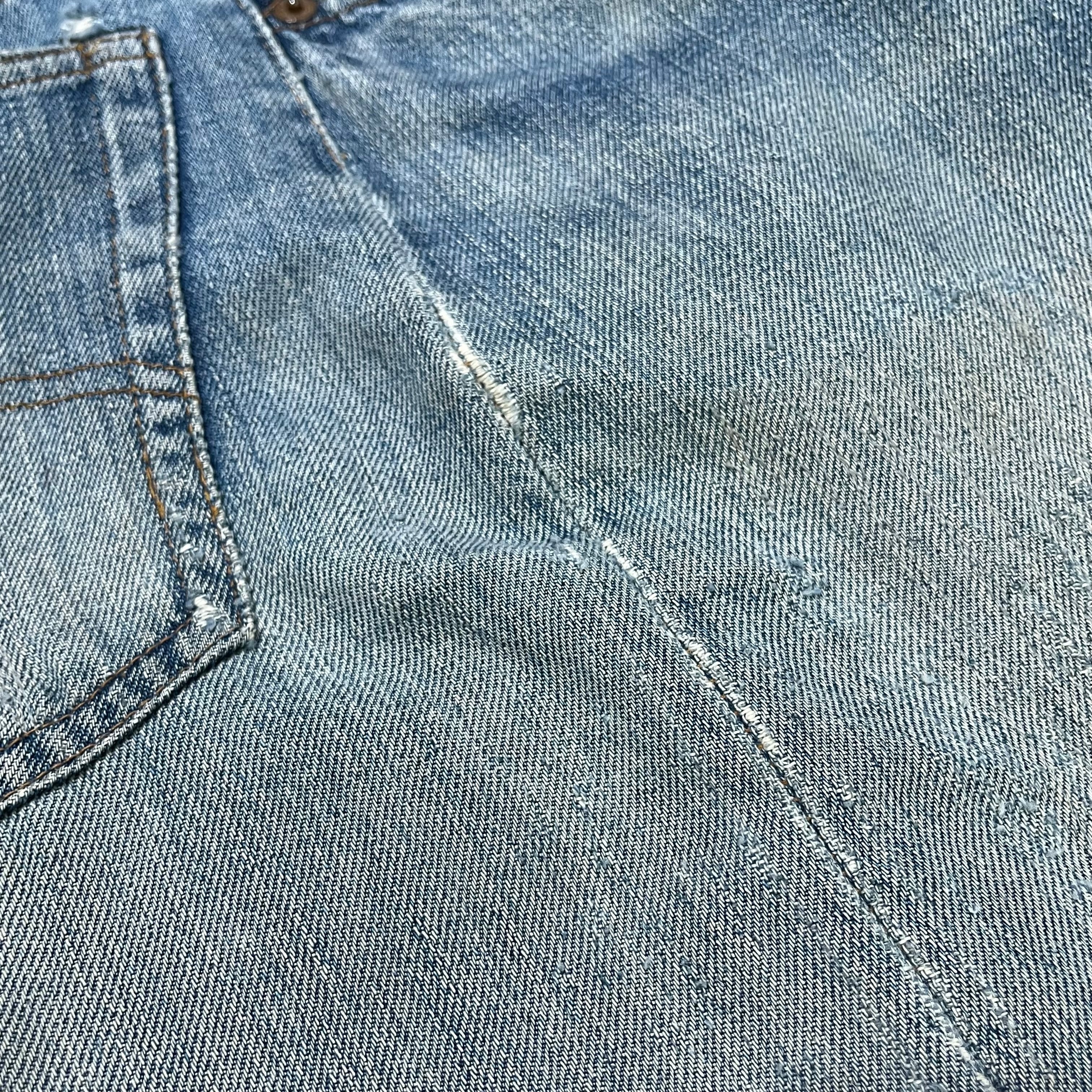 70s Levi's 501 66 Single Denim Pants W34L32 70年代 リーバイス 66