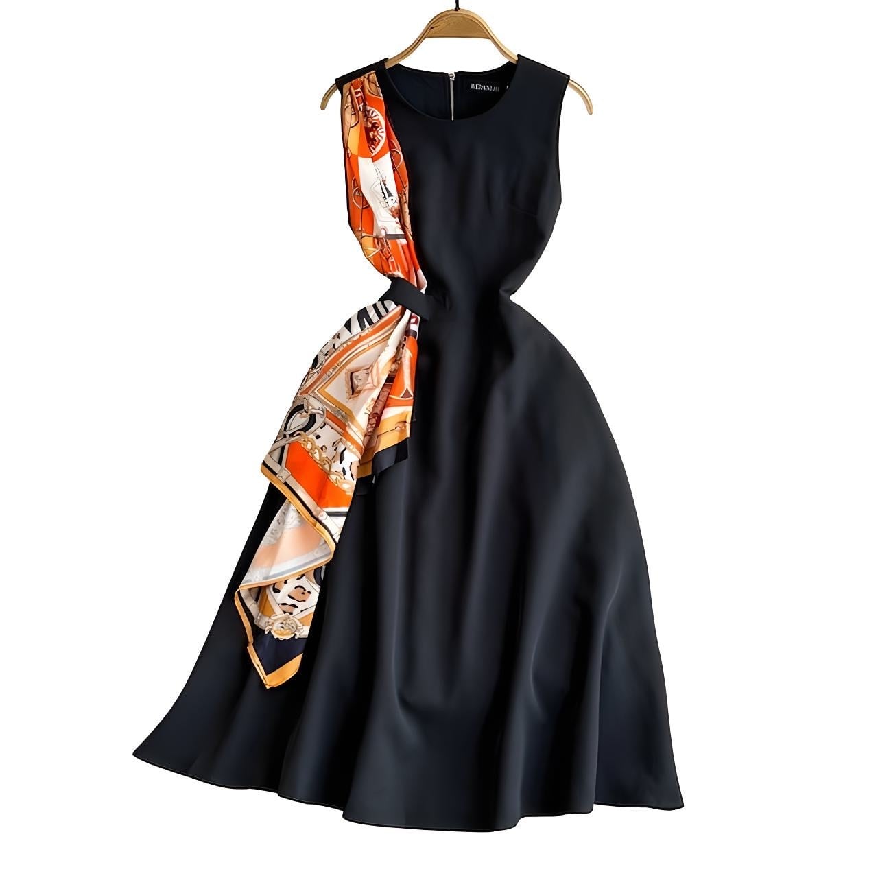 ノーブルスカーフワンピース L1589