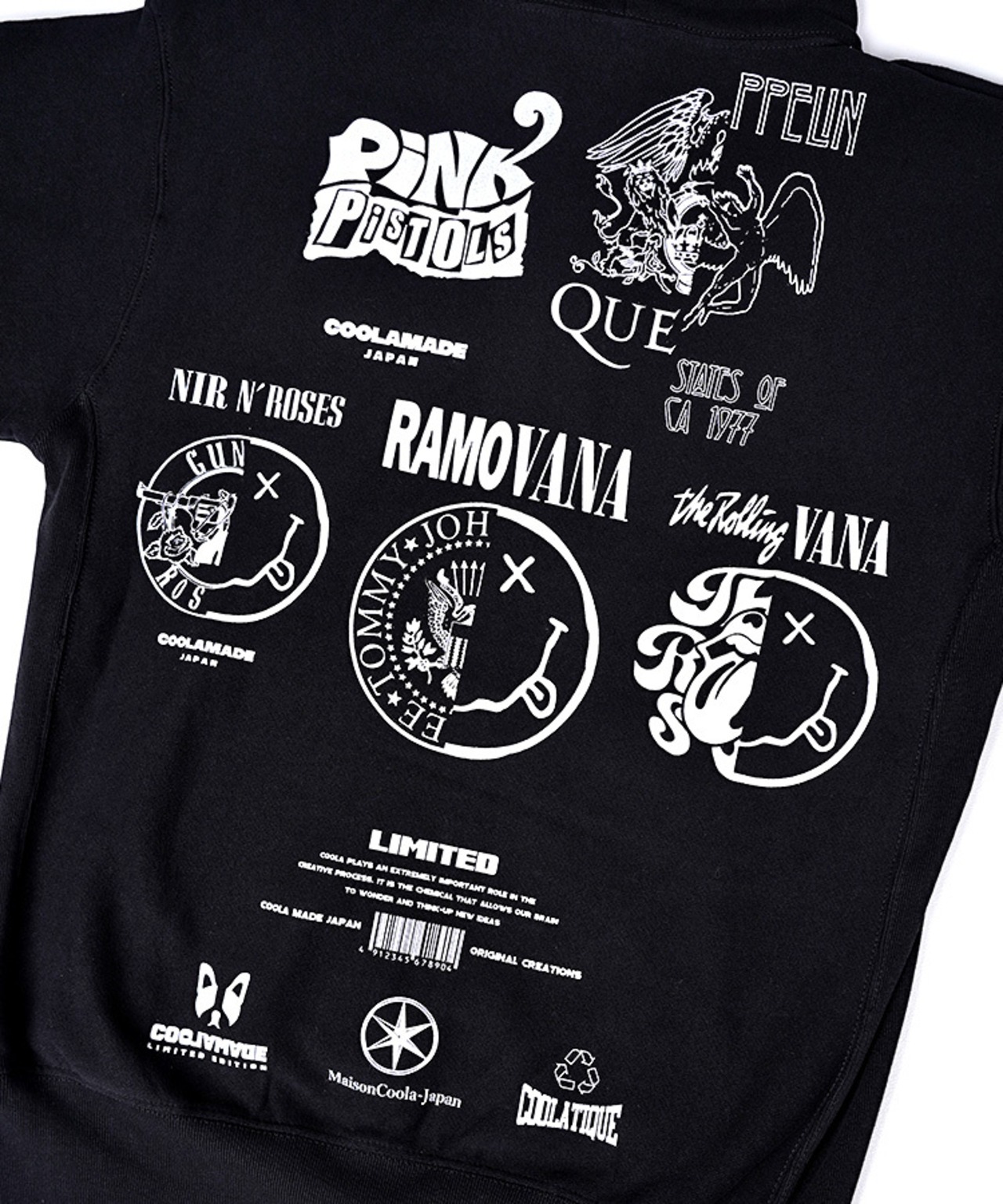 【N様ご予約商品】ギャザーロゴレースジップフーディー (BLACK) CQ-47085