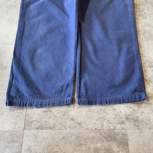 50-60s Vetra フレンチワーク コットン ブルー パンツ W32 詳細写真15