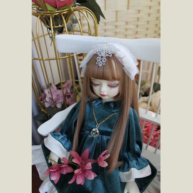BJD人形用衣装 洋装/ドレス オシャレ 高貴 ブルー系 SD/MSD/YOSDサイズ人形用/Xmya