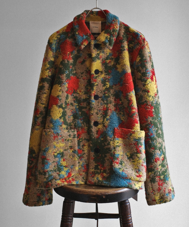 Kota Gushiken / KGAW26-K09 AUTUMN LEAVES JACKET (BEIGE (AUTUMN LEAVES IN THE MORNING))