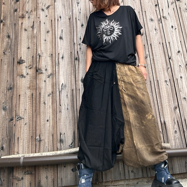 タイダイ2トーンアラジンパンツ