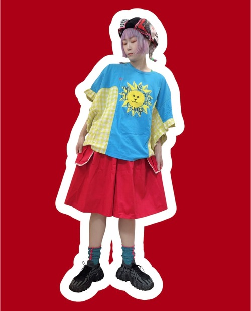 【9/27(日)21:00-9/30(水)12:00まで限定❣️】+R / Hakama pants（アカ）