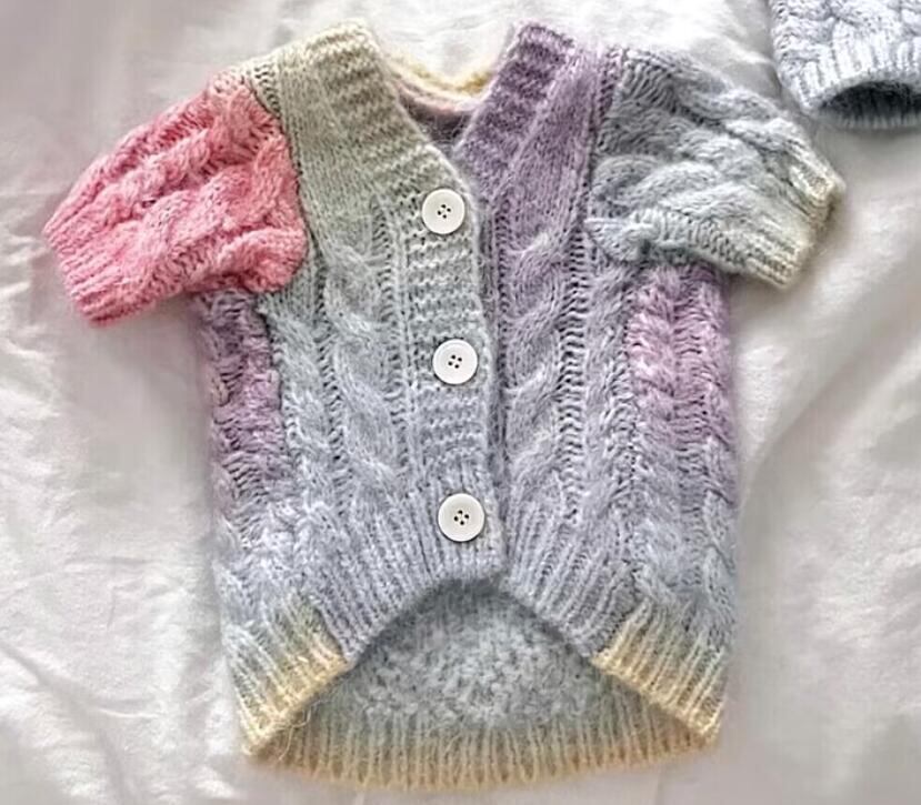 《予約》1102503 レインボーニット