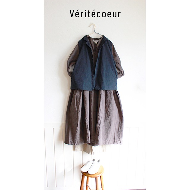 【Veritecoeur】VC-2580 シュリンクワンピース