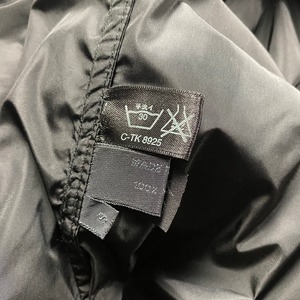 PRADA black nylon coat