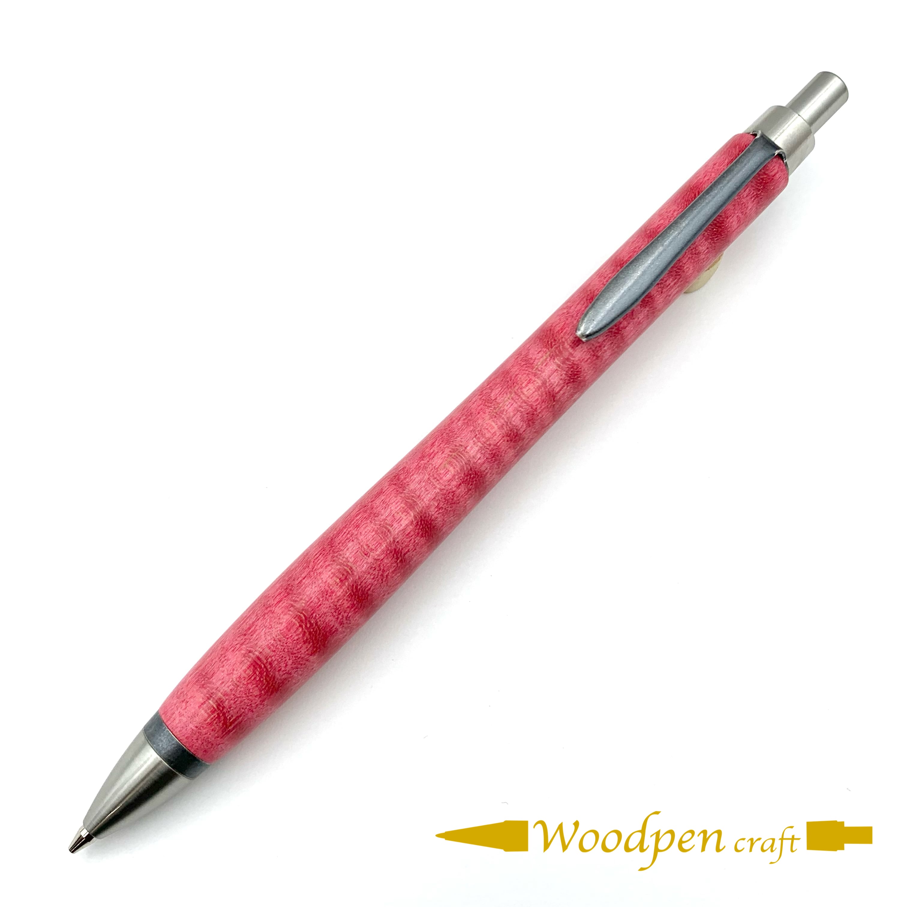 た*こ様 ☆Woodpen Craft 紅偶(あかたま) シャープペンシル 新品 ウッドペンクラフト】紅偶 あかたま 木軸シャーペン シャープペンシル