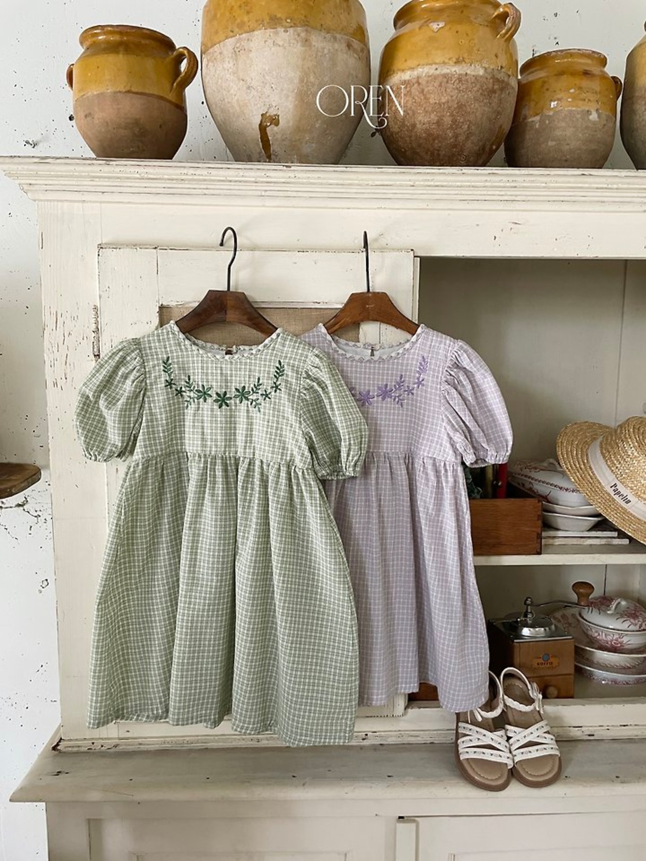 [Oren] Amelie Vintage Dress / [오렌] 아멜리빈티지원피스