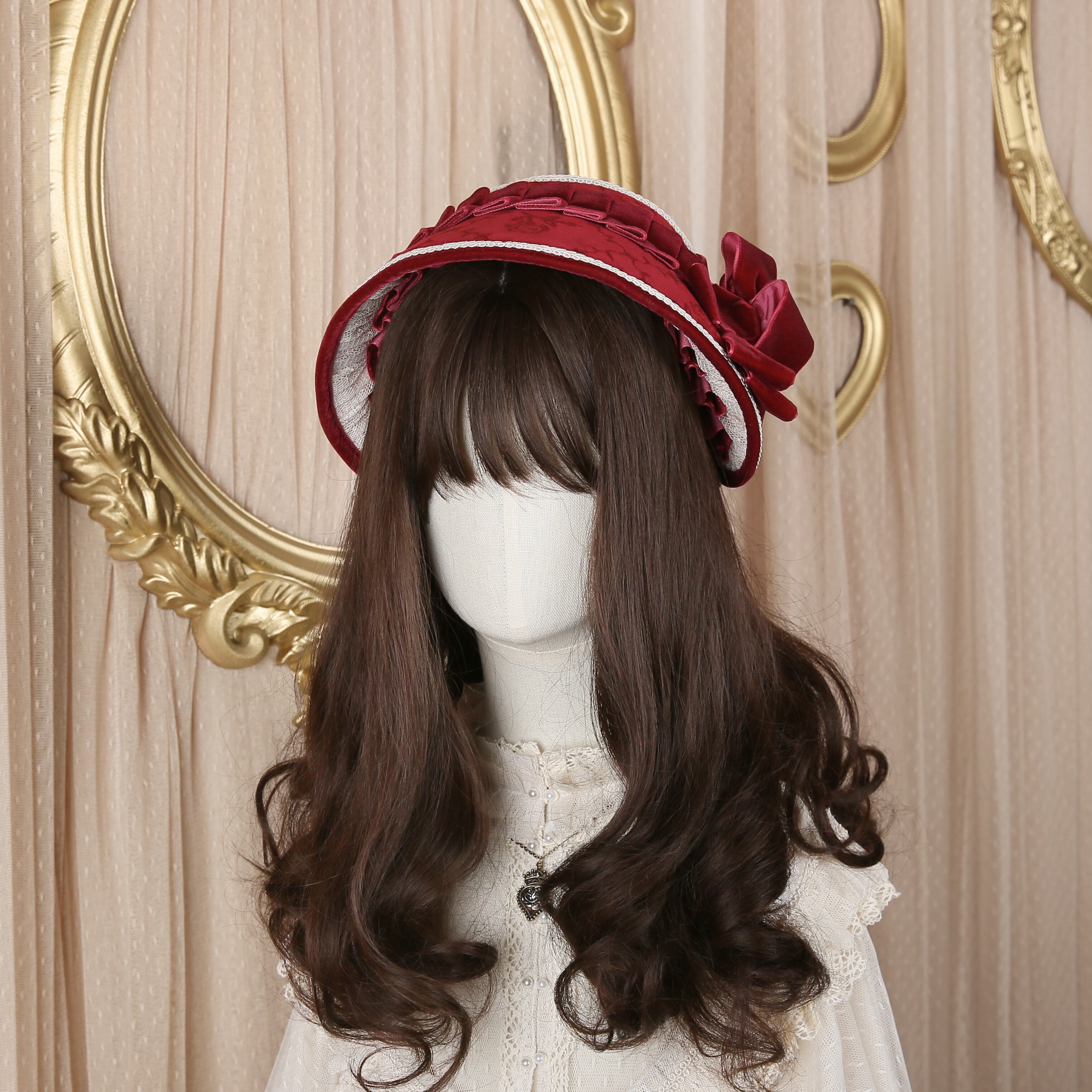 にゃこ様専用 星箱works hoshibako 暖陽 帽子型ボンネット