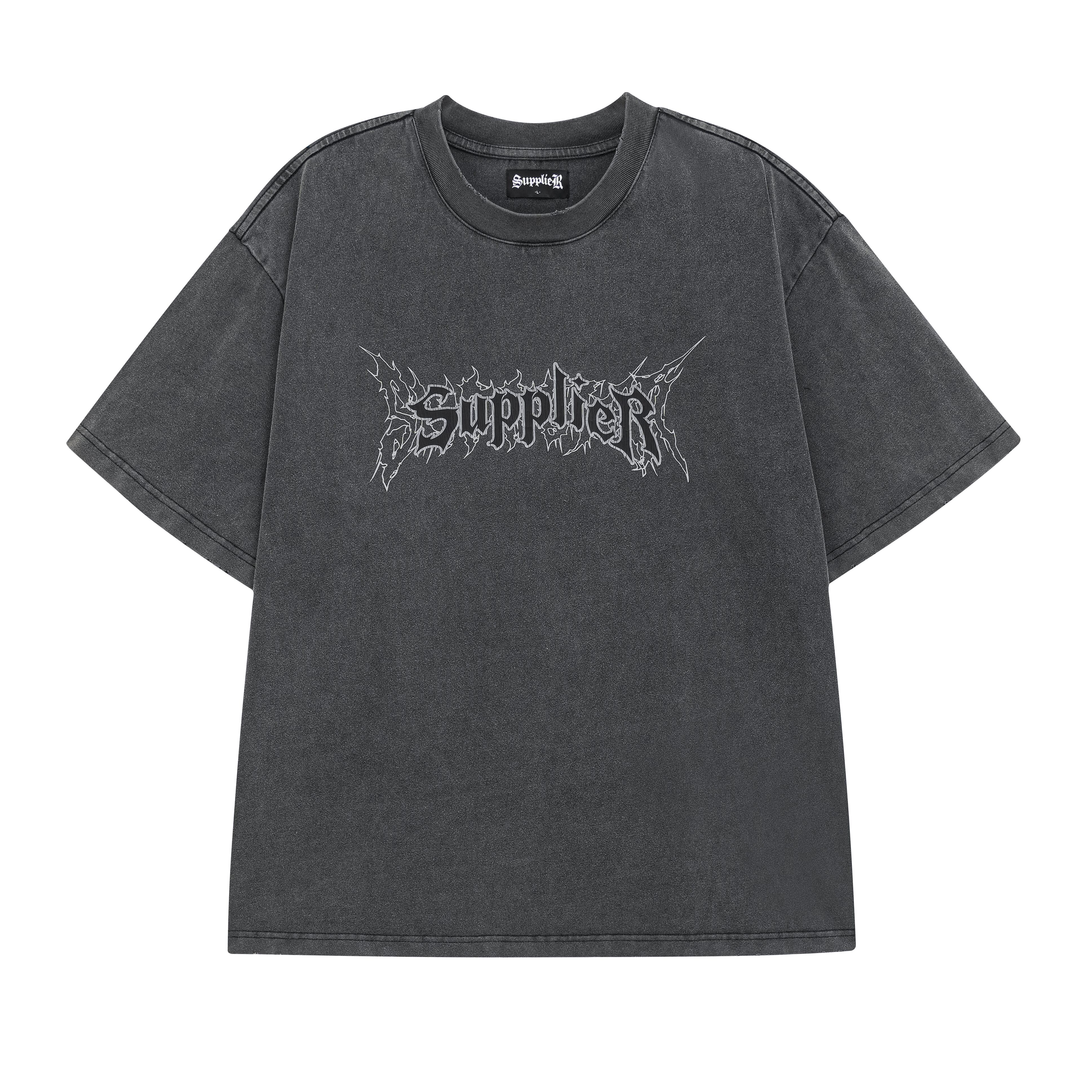 【SUPPLIER】Metal Iron Logo Tee
