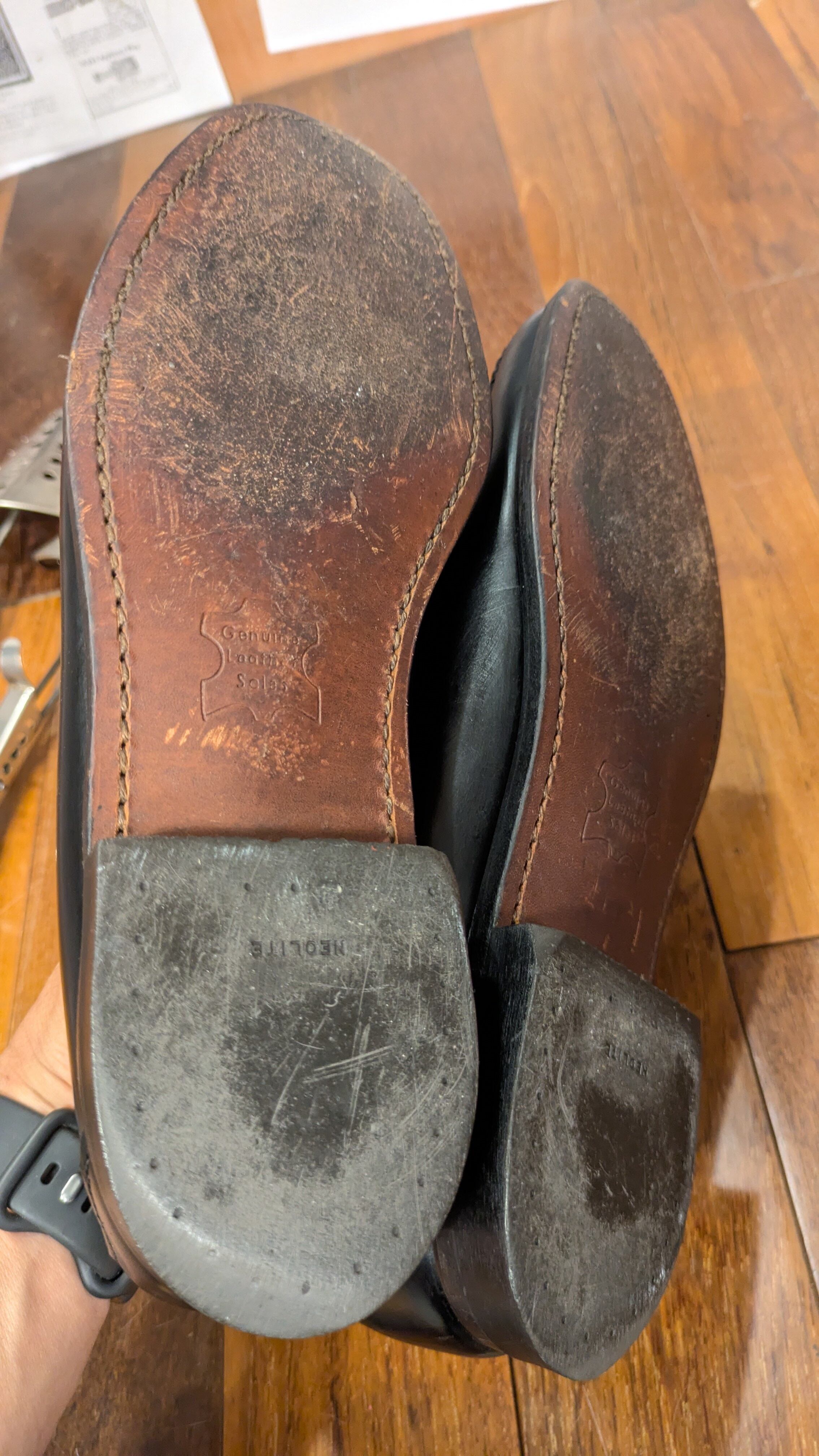 Vintage LLBEAN Quilt Tassel LOAFER LeatherShoes USA ビンテージ