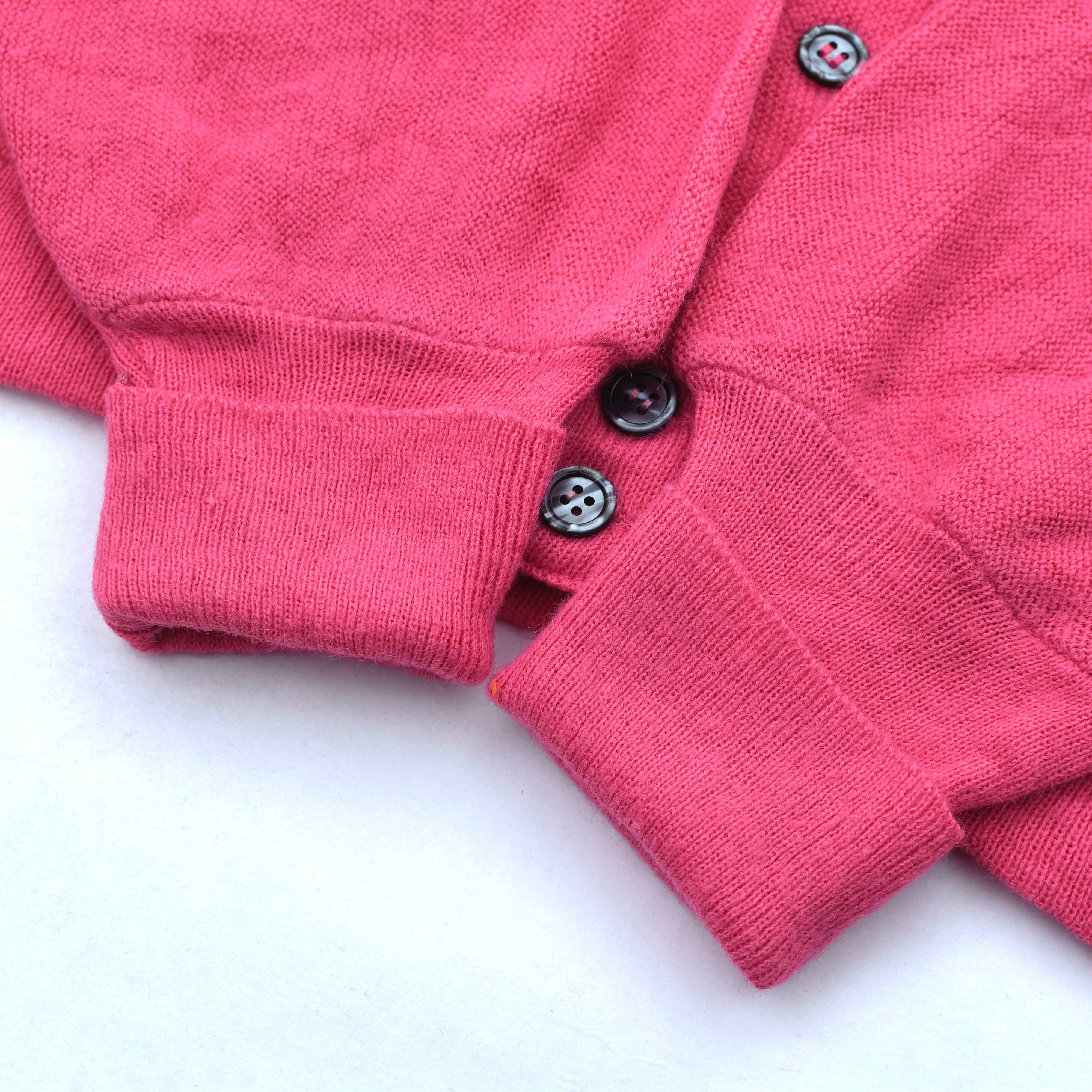 60s IZOD OF LONDON LACOSTE knit cardigan | 古着屋 grin days memory