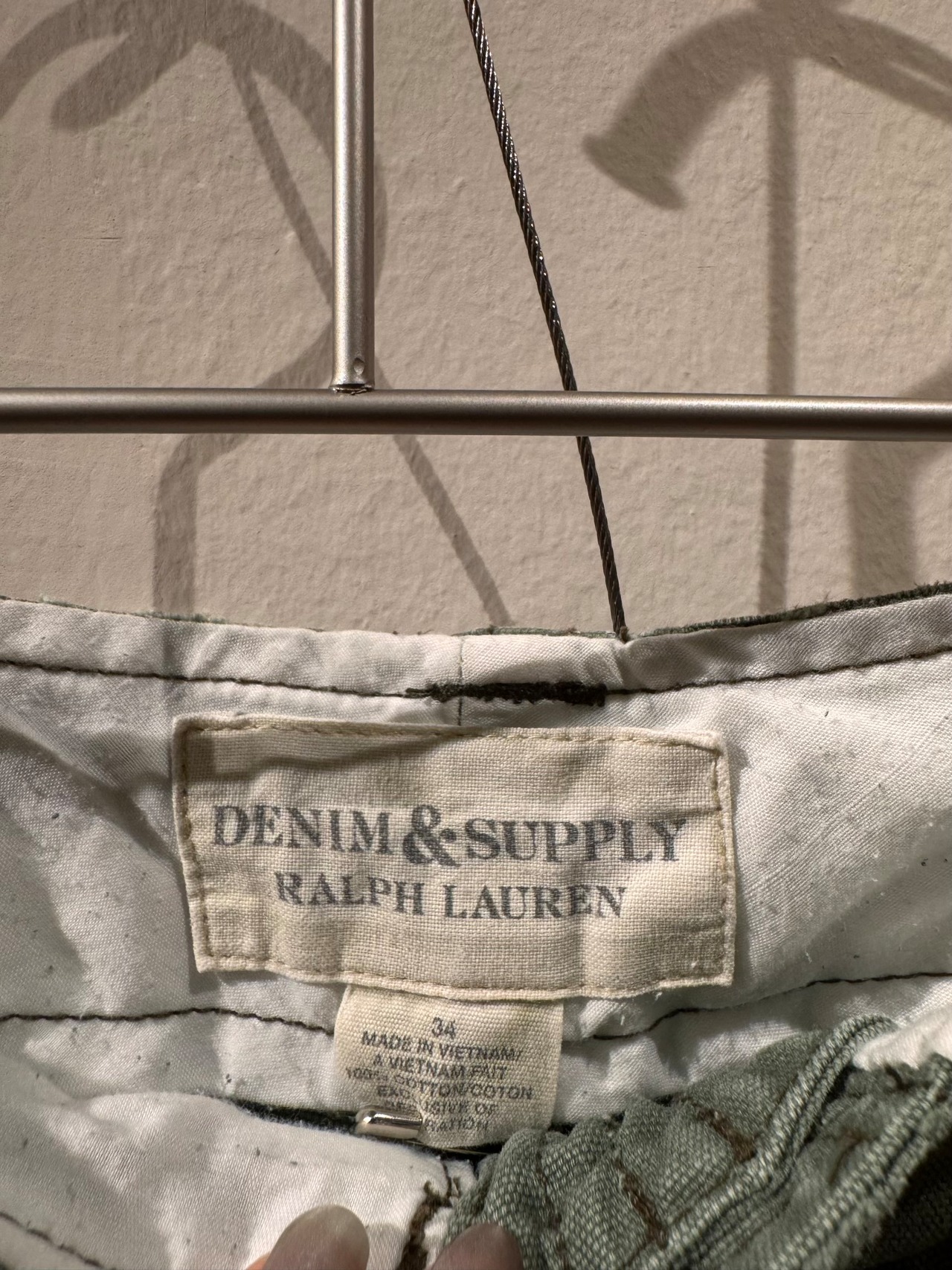 RALPH LAUREN DENIM&SUPPLY カーキハーフパンツ