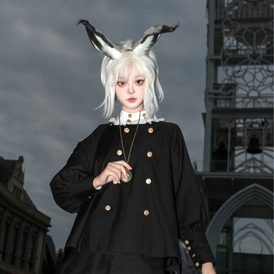 アトリエボズ【ローランドジャケット】皇子 少年装 ゴスロリ ロリィタ ハロウィン ゴスロリ通販 With U 王子系 皇子系ロリィタ 少年装 CastleToo