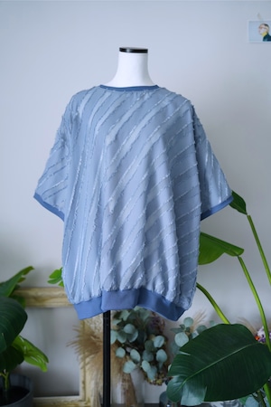 Nora Lily sheer tee  Blue