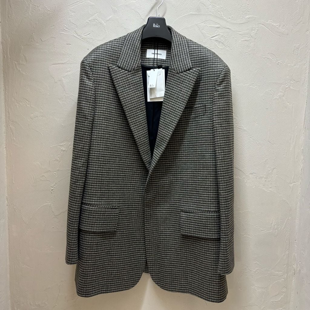 THE RERACS ザリラクス 25AW RERACS RUM SHETLAND FLANNEL THE TUXEDO
