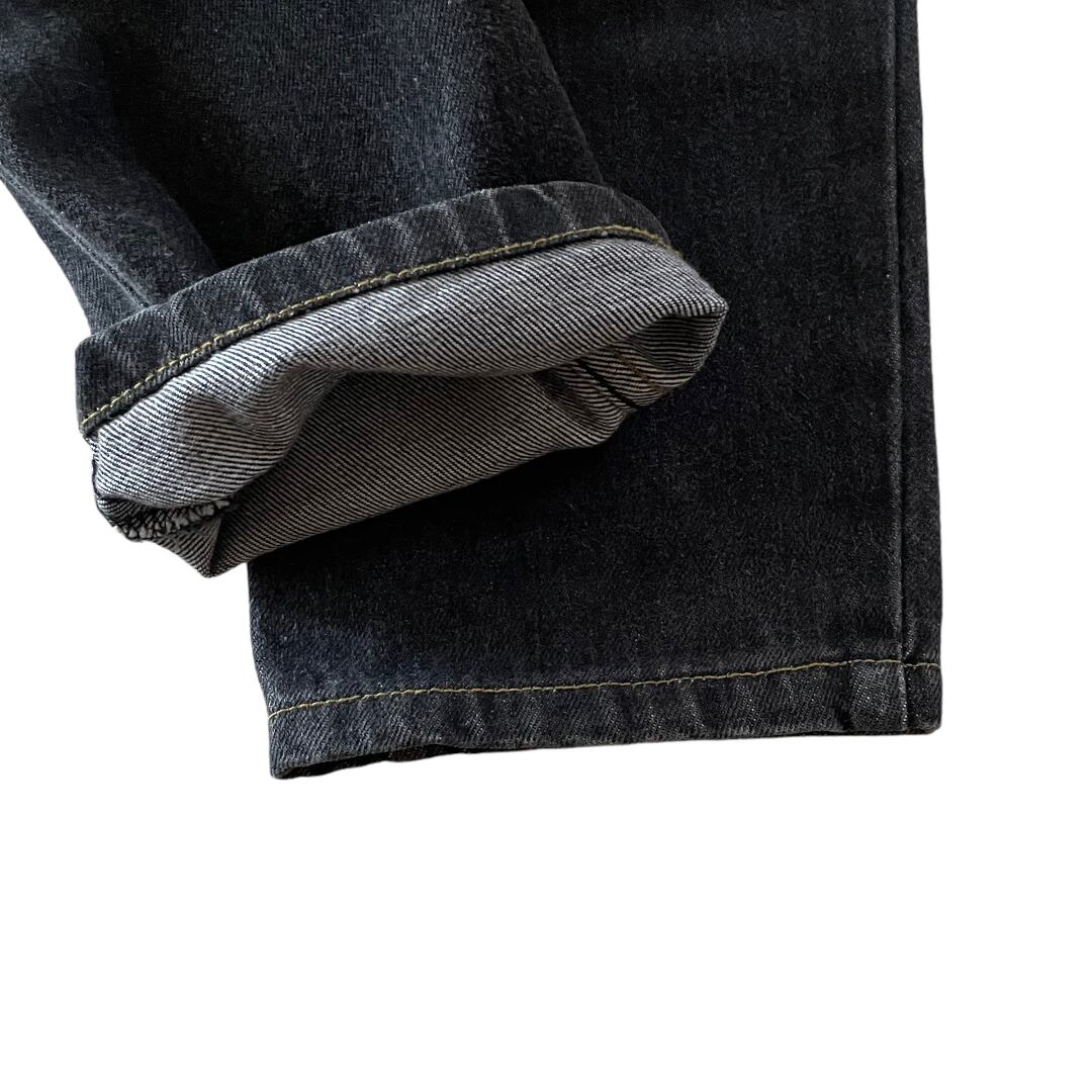 90s Levi's 626-53 black denim pants / リーバイス 先染め 90s Levi's 626-53 black denim pants / リーバイス 先染め