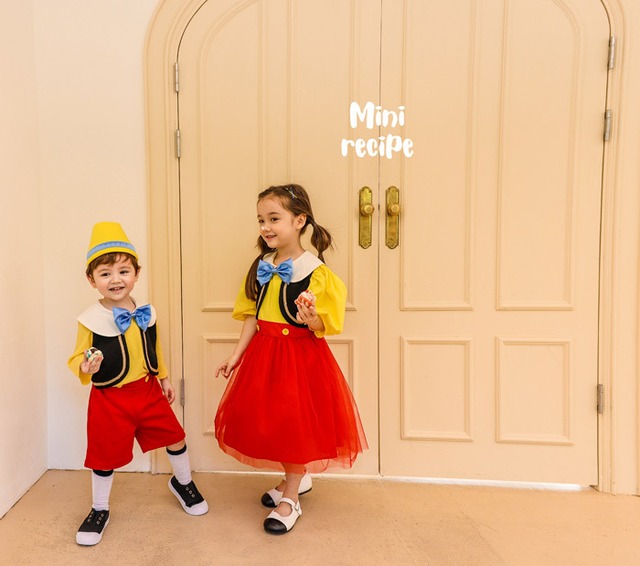【即納】<minirecipe>  Pinocchio girl dress