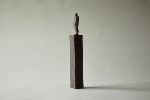 (079)wood figure-mini台付_048