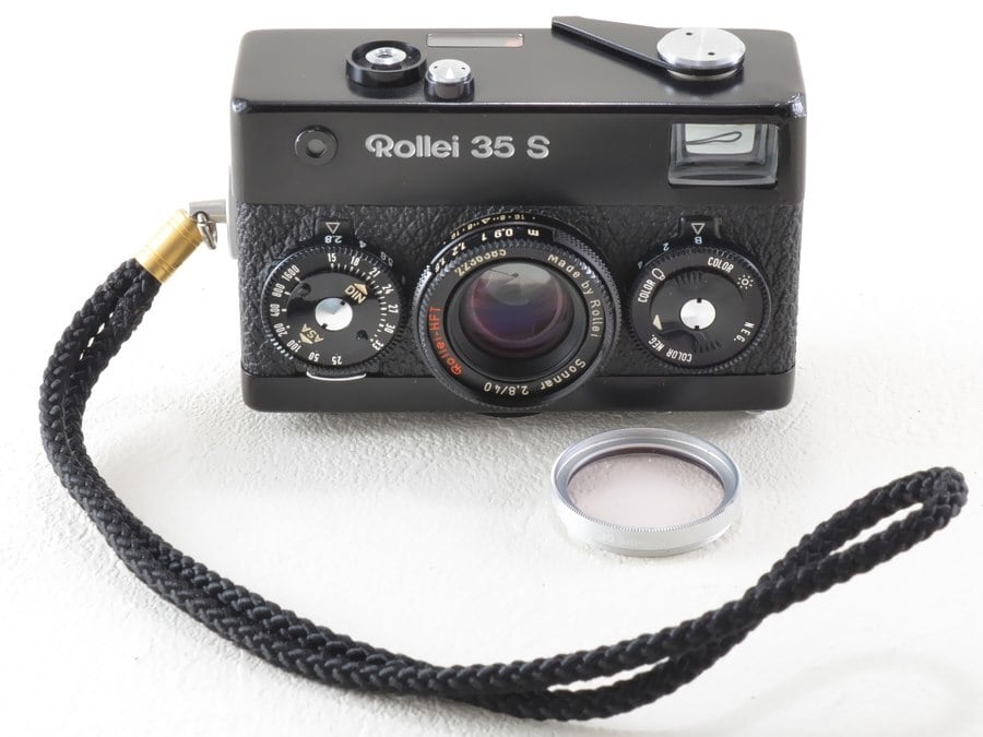 Rollei 35S ブラック / Sonnar 40mm F2.8 整備済 ローライ（21471