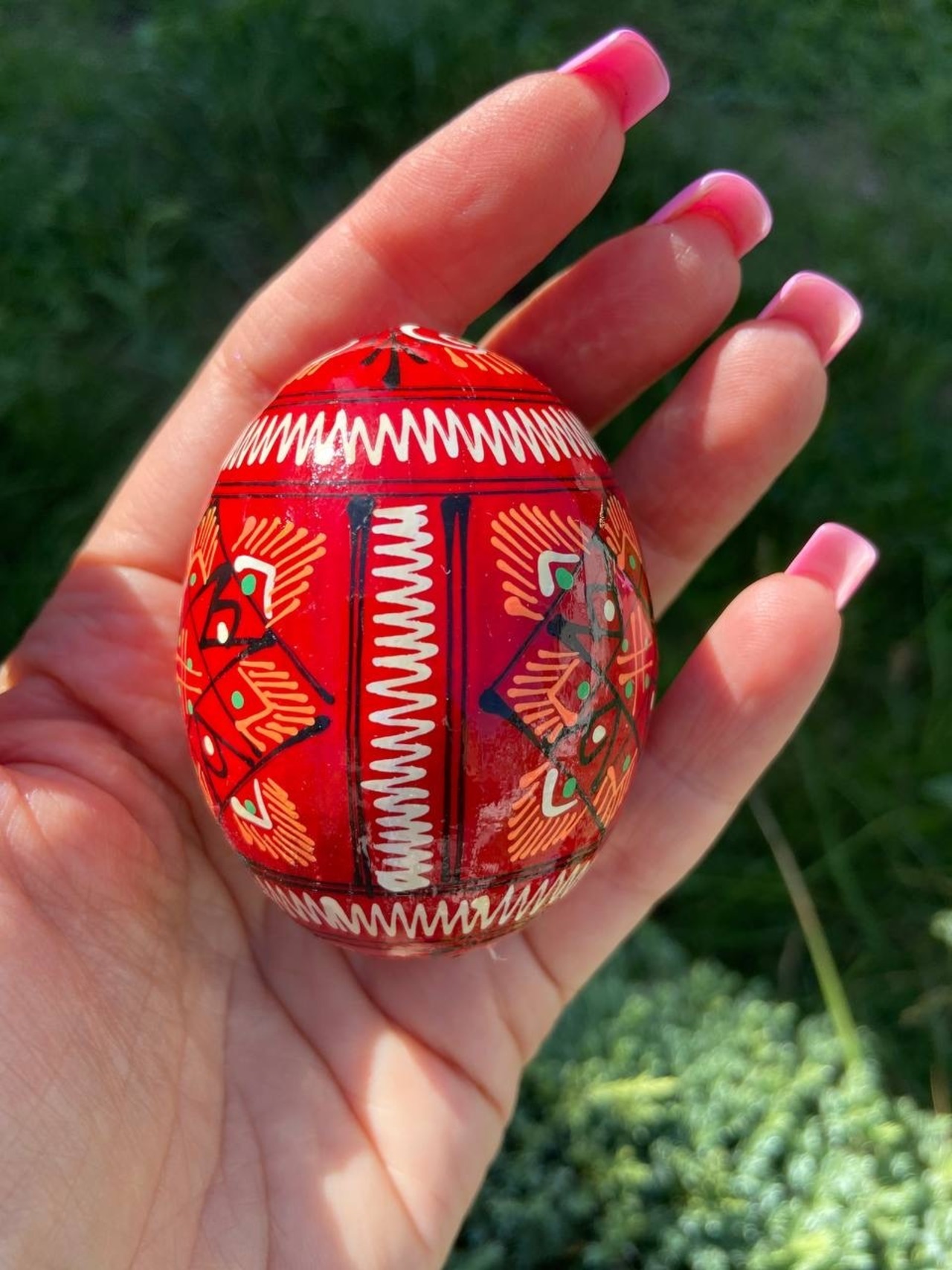 装飾用プィサンカ（イースターエッグ）with stand　コロミヤ博物館モデル - 5