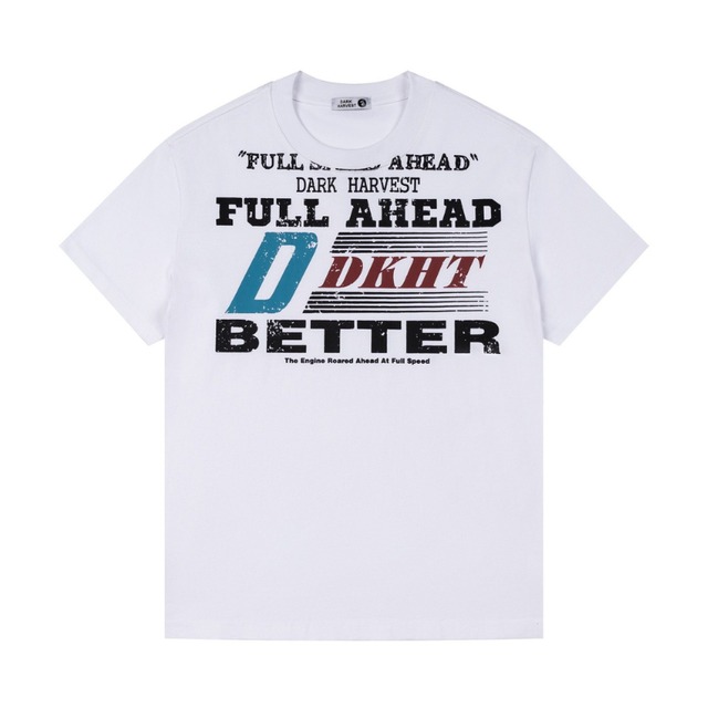 racing logo short-sleeved tee　レーシングロゴ半袖ティー　J1918