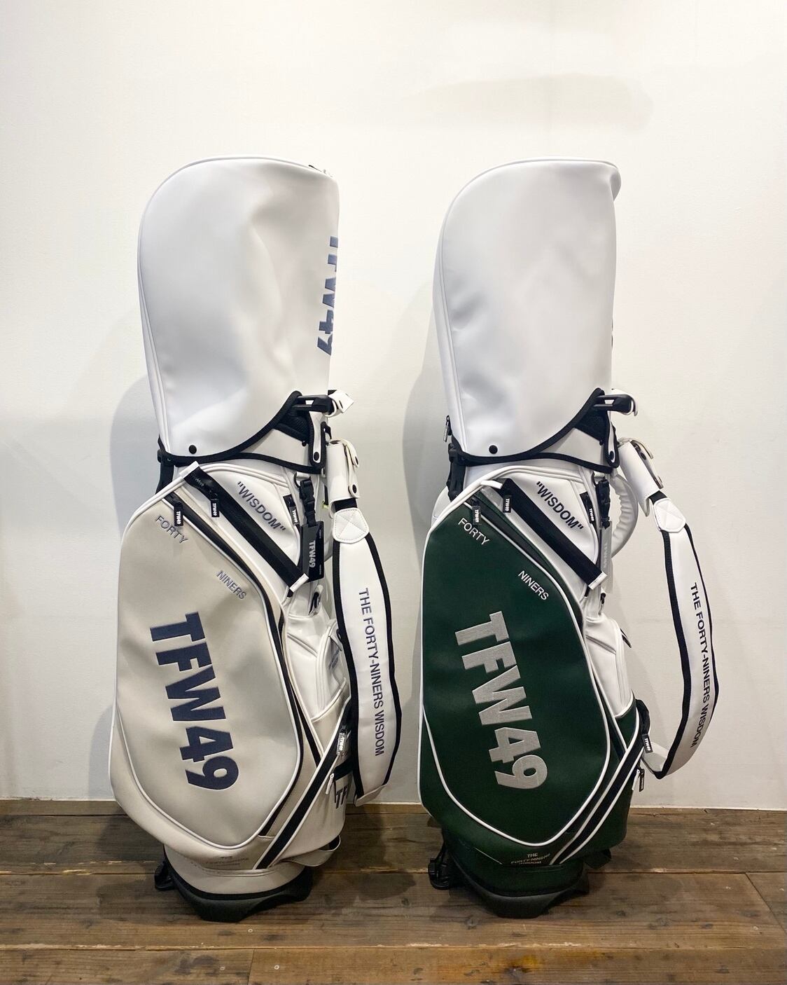 TFW49】CADDIE BAG（CAMOxBLACK） | Sandy GOLF