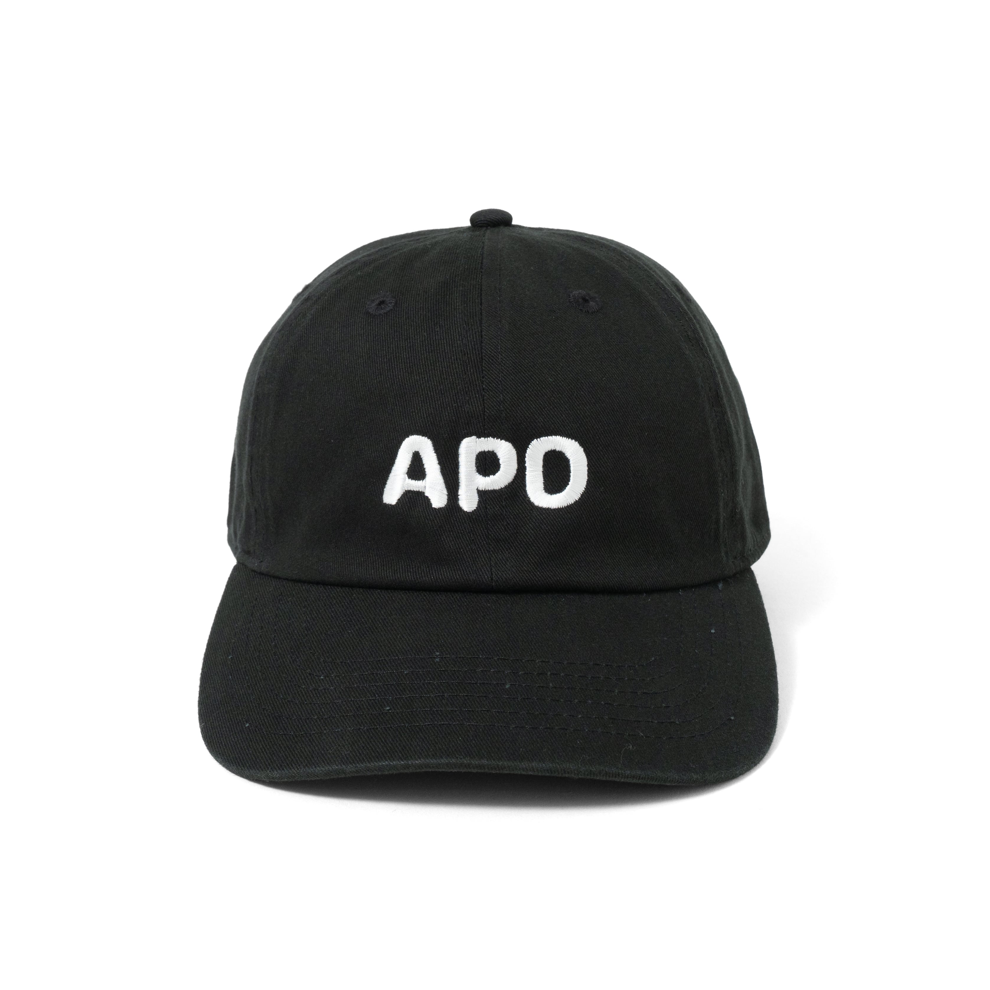 ALPSDR ROUND SHAPE LOGO CAP / BLACK