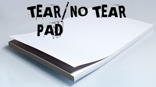 ノーティアーパッド NO TEAR PAD どうしても破けない紙　A4サイズ　