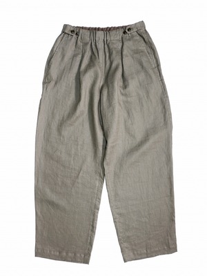 French Linen Wide Easy Pants