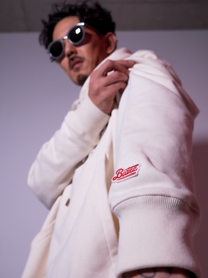 BLAZZERS CREW TEAM HOODIE -MADE IN JAPAN- [CREAM]