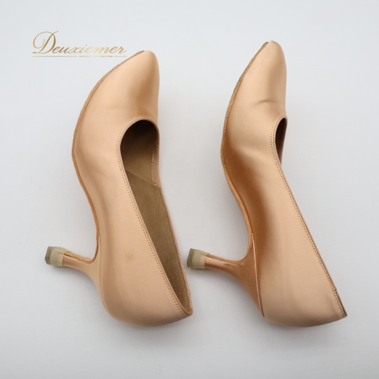 社交ダンス 衣装 スタンダード シューズ ピンク系 オレンジ系 SUPADANCE 靴 くつ ヒール レディース 無地 シンプル 光沢 上品 イングランド製 ダンス衣装 練習 レッスン イベント ステージ かわいい 明るい 華やか パーティー