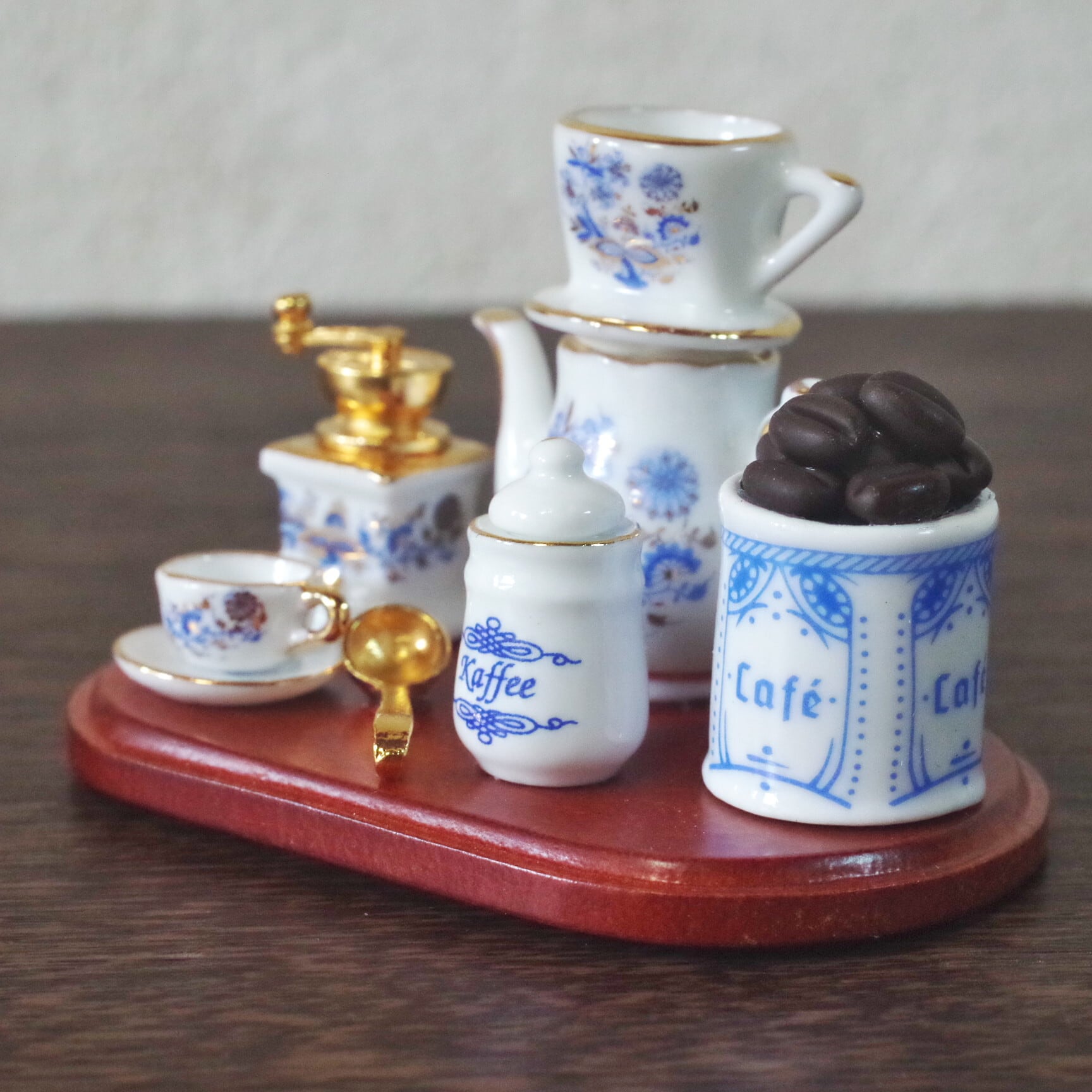 限定品】ロイター ミニチュア コーヒータイム | 木のおもちゃ専門店