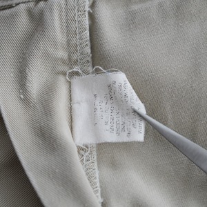 90s 初期型 USA製 Polo by Ralph Lauren POLO CHINO beige [W34L27.5相当] 古着
