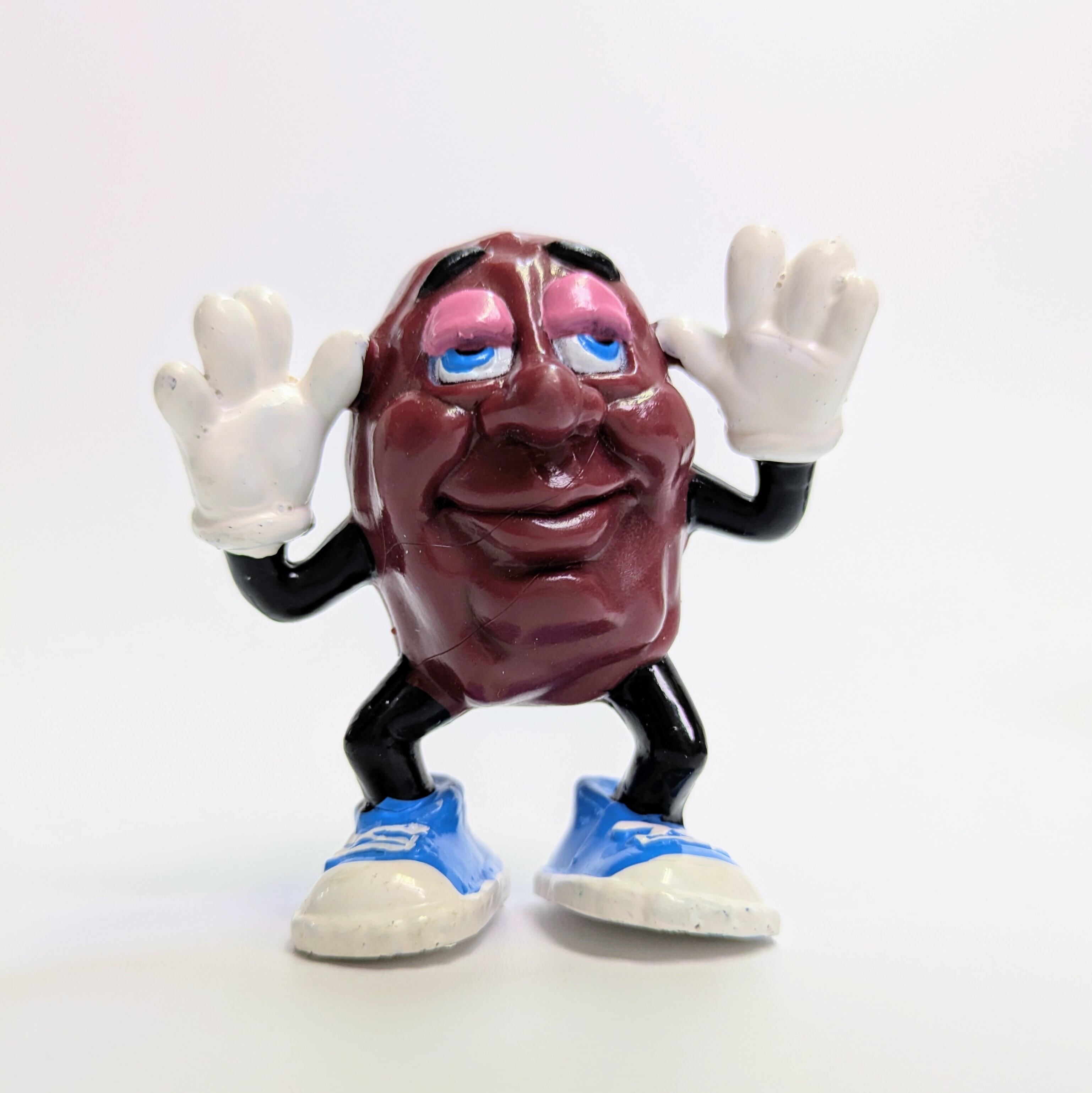 ☆VINTAGE☆【California Raisins(カリフォルニアレーズン)】1987 Hardee's ミールトイ PVC2体SET 〚アメリカン雑貨 アメトイ〛