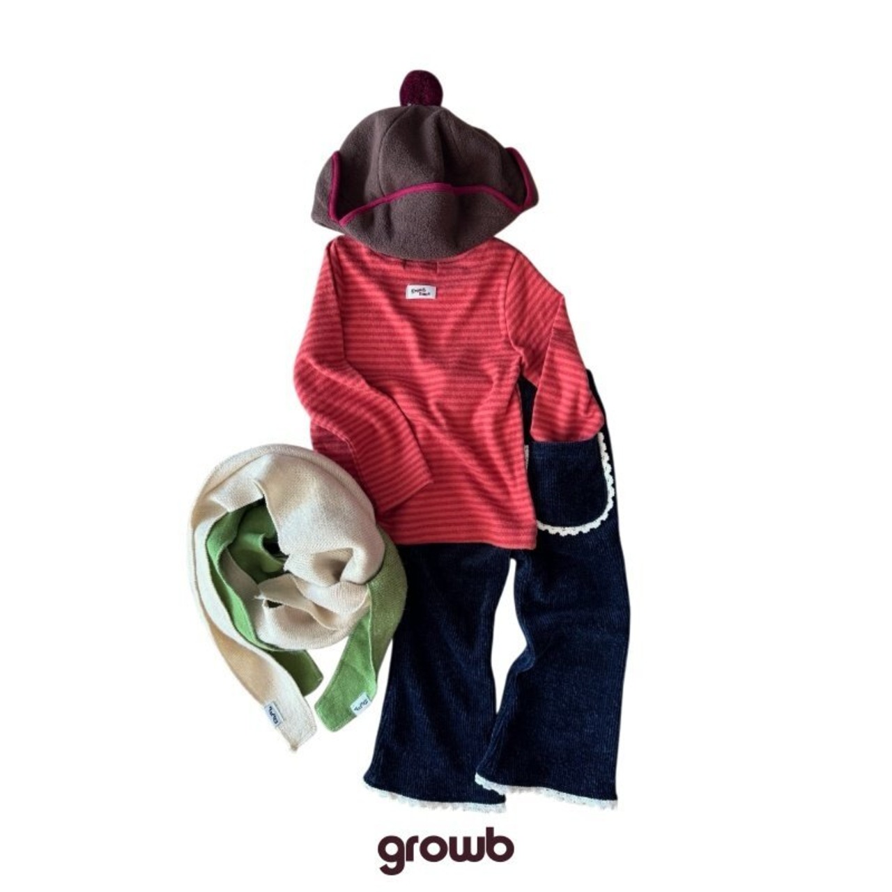GROWB［取寄］pony pants 26winter