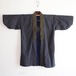 野良着 藍染 木綿 着物 古布 縞模様 ジャパンヴィンテージ リメイク素材 大正 昭和 | noragi jacket indigo kimono cotton japanese fabric vintage stripe